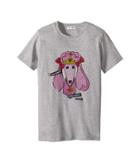 Dolce & Gabbana Kids T-shirt (big Kids) (grey Print) Girl's Clothing