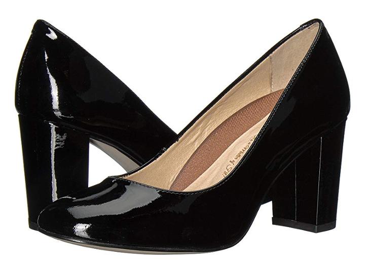 Walking Cradles Matisse (black Patent) High Heels