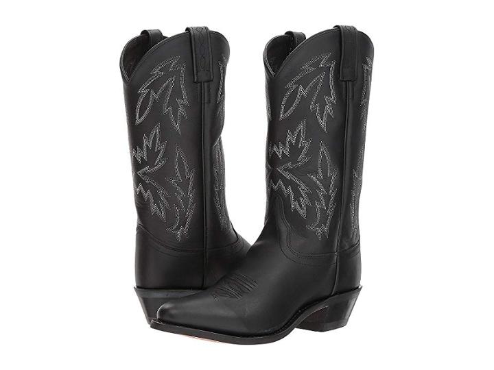 Old West Boots Mattie J Toe (black) Cowboy Boots