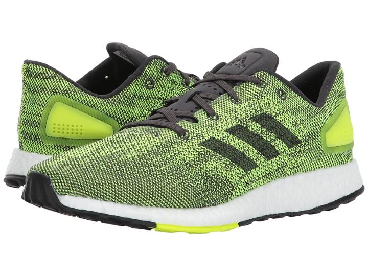Adidas Running Pureboost Dpr (black/solar Yellow) Men's Running Shoes