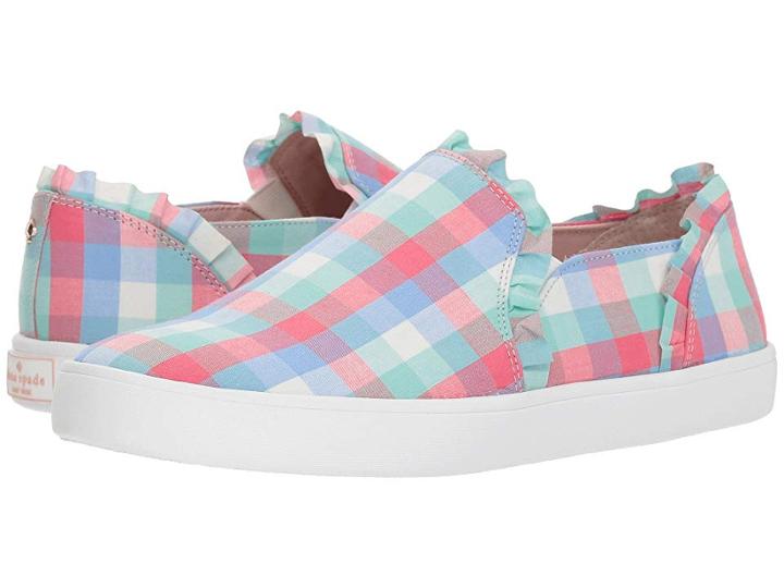 Kate Spade New York Lilly (multicolor Gingham) Women's Shoes
