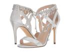 Nina Collina (true Silver Reflective Suedette) Women's Shoes