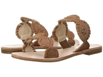 Jack Rogers Kids Miss Lauren (little Kid/big Kid) (cognac) Girl's Shoes