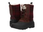 Woolrich Fully Wooly Tundracat (coconut/red Hunting Plaid) Women's Waterproof Boots