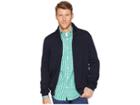 Perry Ellis Jersey Knit Zip Front Cardigan Sweater (dark Sapphire) Men's Sweater