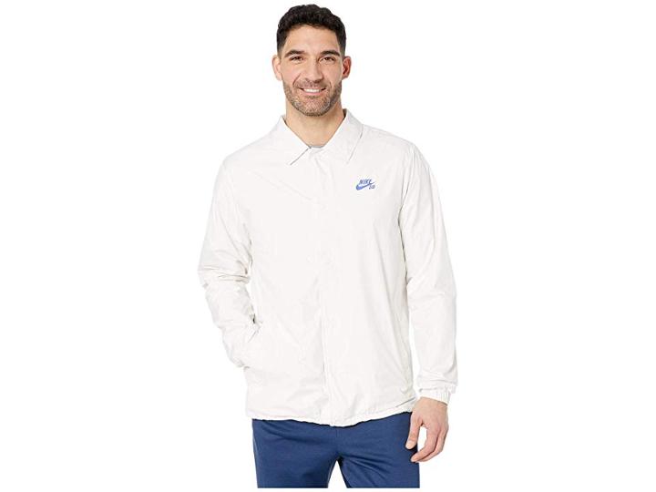 Nike Sb Sb Shield Coaches Jacket (phantom/rush Violet) Men's Coat