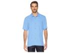 Tommy Bahama St Lucia Fronds Shirt (new Blue Opal) Men's Short Sleeve Button Up