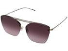 Oliver Peoples Ziane (matte Black/black Satin Mirror) Fashion Sunglasses