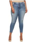 Kut From The Kloth Plus Size Donna Ankle Skinny In Galvanized (galvanized/medium Base Wash) Women's Jeans