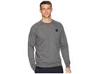 Under Armour Rival Fleece Crew (charcoal Light Heather/black) Men's Clothing