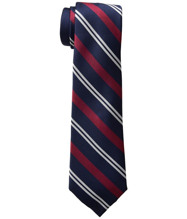 Tommy Hilfiger Two-tone Stripe (red) Ties