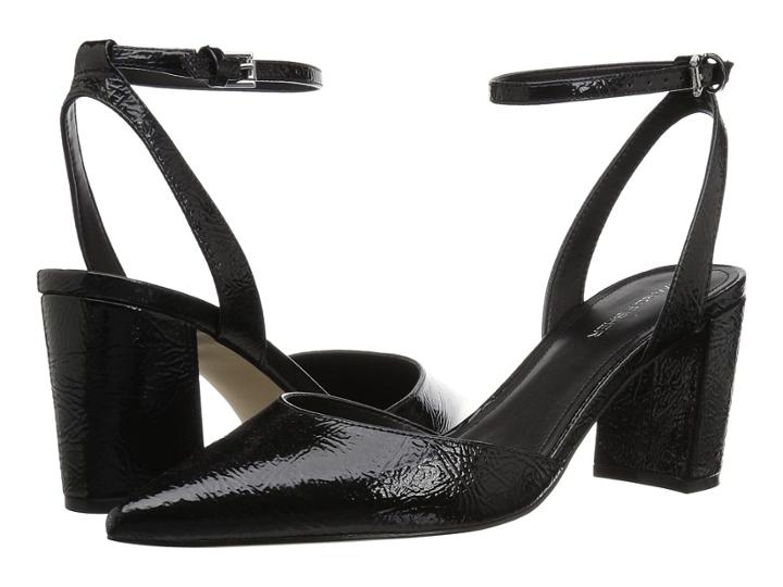 Marc Fisher Cedrina (black Patent) Women's 1-2 Inch Heel Shoes
