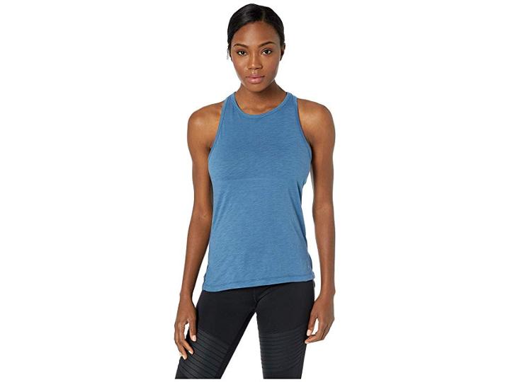 Asics Racerback Tank (azure) Women's Clothing