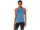 Asics Racerback Tank (azure) Women's Clothing