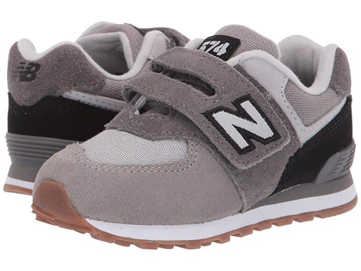New Balance Kids Iv574v1 (infant/toddler) (castlerock/black) Boys Shoes