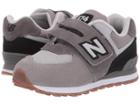 New Balance Kids Iv574v1 (infant/toddler) (castlerock/black) Boys Shoes