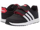 Adidas Kids Vs Switch 2 Cmf (infant/toddler) (core Black/footwear White/active Red) Kids Shoes