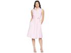 Donna Morgan Drop Waist Shirtdress (pink) Women's Dress