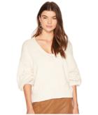 Free People Perfect Day Pullover (ivory) Women's Long Sleeve Pullover
