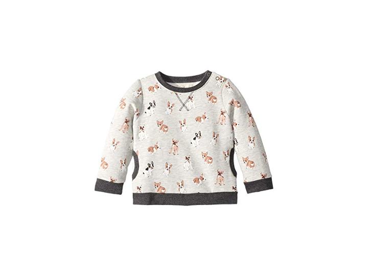 Peek Hugo Sweatshirt (infant) (oatmeal) Boy's Sweatshirt