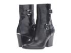 Michael Michael Kors Ashton Mid Bootie (black Vachetta) Women's Boots