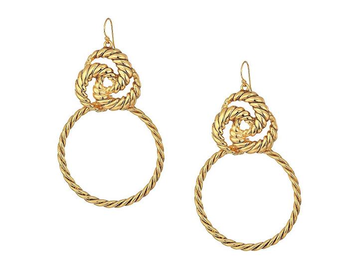 Vanessa Mooney The Valleta Earrings (gold) Earring