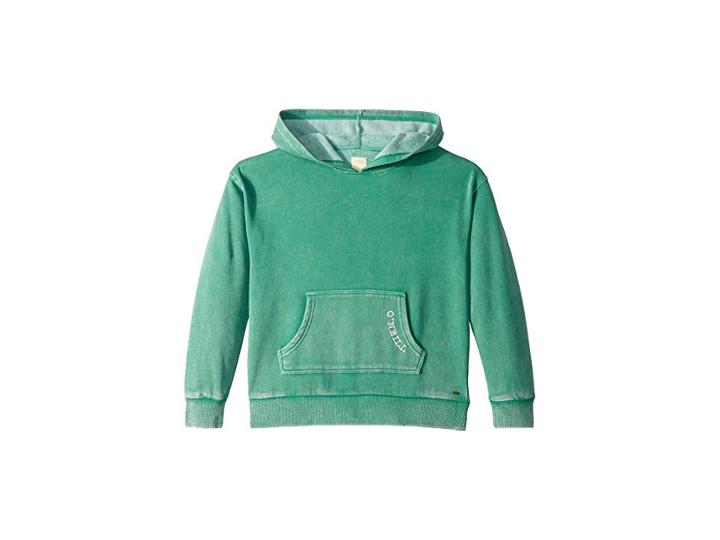 O'neill Kids Sea Life Fleece Top (big Kids) (kelly Green) Girl's Fleece