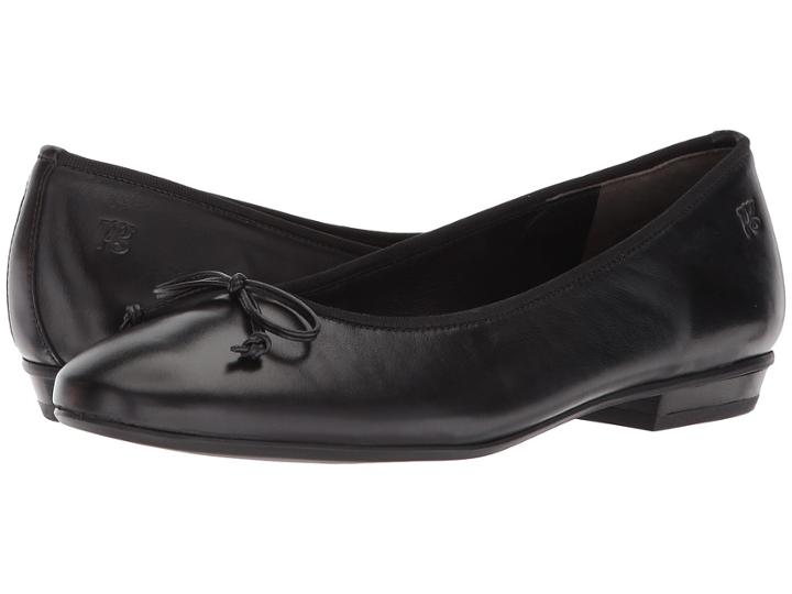 Paul Green Sheridan Flat (black Leather) Women's Dress Flat Shoes
