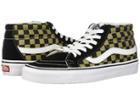Vans Sk8-mid Reissue ((two-tone Checker) Boa/black) Skate Shoes
