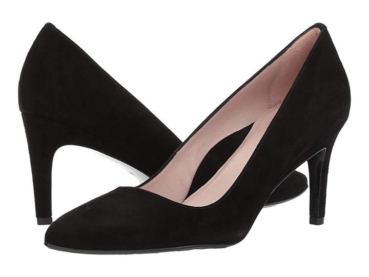 Taryn Rose Gabriela By Taryn Rose Collection (black Suede) High Heels