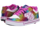 Heelys Motion Plus (little Kid/big Kid/adult) (white/rainbow/hot Pink) Kid's Shoes