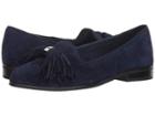 Anne Klein Dixie Flat (navy Suede) Women's Shoes