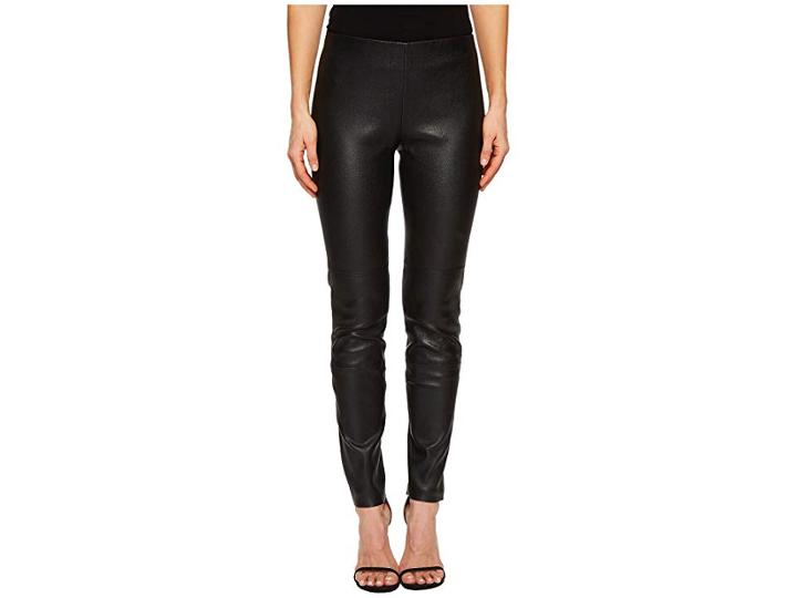 Escada Sport Lalegia Lamb Leather Pants (black) Women's Casual Pants