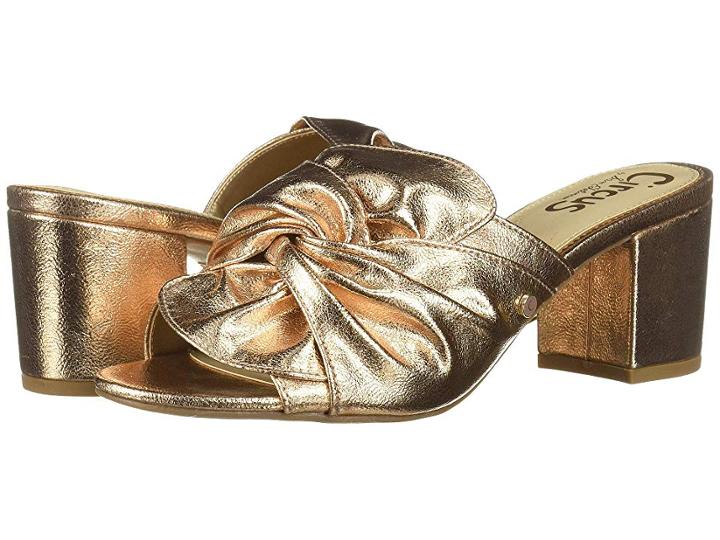 Circus By Sam Edelman Sahara (blush Gold Metallic Crackle) Women's Shoes
