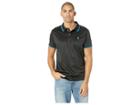 U.s. Polo Assn. Tipped Poly Polo Shirt (black) Men's Short Sleeve Pullover