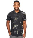 Volcom No Vacancy Short Sleeve Woven (black) Men's Clothing