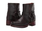 Frye Heirloom Harness Back Zip (chocolate) Women's Boots