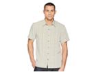 White Sierra Point Reyes Plaid Short Sleeve Shirt (loden Green) Men's Short Sleeve Pullover