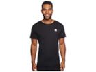 Rip Curl Search Surflite Short Sleeve Uv Tee (black) Men's Swimwear