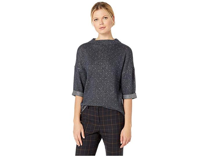 Nic+zoe Twinkle Top (midnight) Women's Clothing