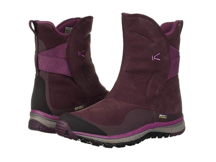 Keen Winterterra Leather Wp Boot (winetasting/tulipwood) Women's Shoes