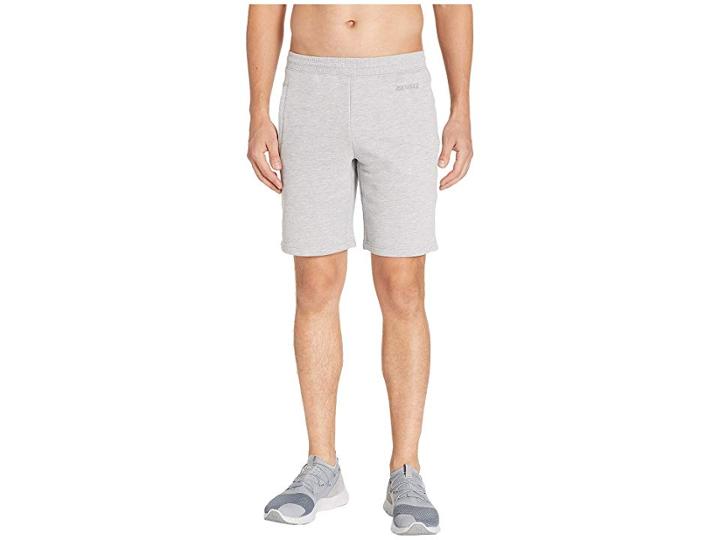 Asics Tiger Op Sweatshorts (grey Heather) Men's Shorts