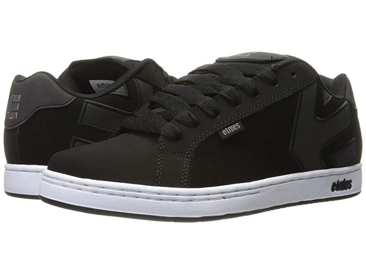Etnies Fader (black/white/silver) Men's Skate Shoes
