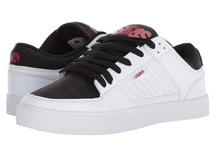 Osiris Protocol (white/black/red) Men's Skate Shoes