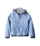 The North Face Kids Reversible Breezeway Wind Jacket (little Kids/big Kids) (collar Blue) Girl's Coat