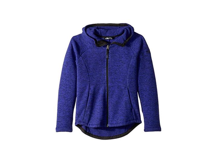 The North Face Kids Indi Fleece (little Kids/big Kids) (deep Blue Heather) Girl's Fleece