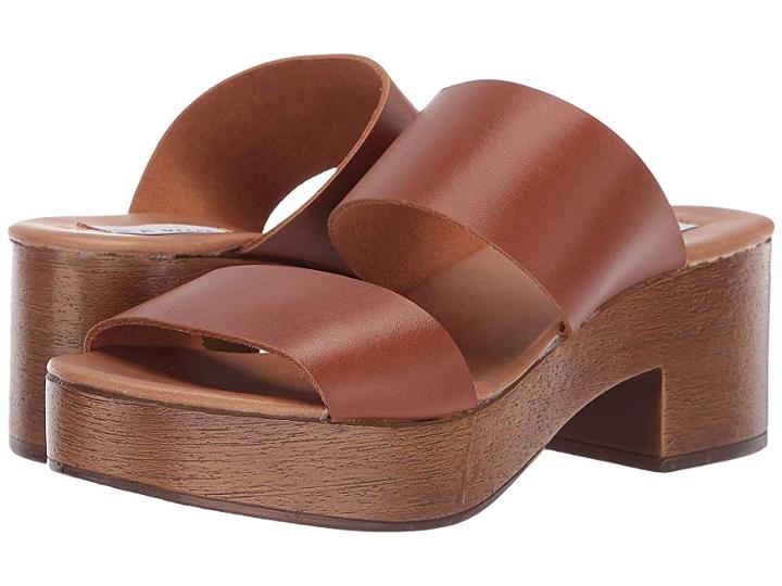 Steve Madden Barcelona (cognac Leather) Women's Dress Sandals