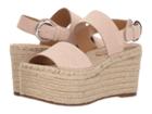 Marc Fisher Ltd Renni Espadrille Platform Wedge (tan Suede) Women's Shoes