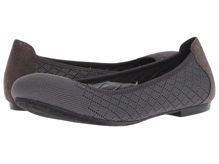 Born Julianne Knit (grey Combo) Women's Flat Shoes