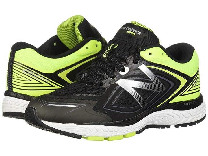 New Balance Kids Kj860v8y (little Kid/big Kid) (black/hi-lite) Boys Shoes